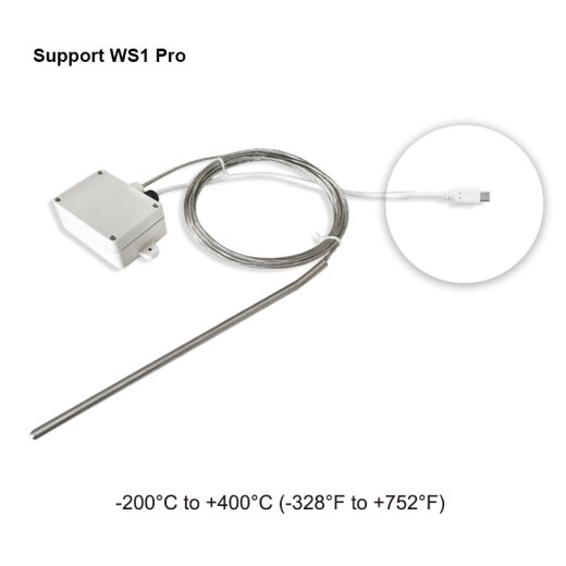 UbiBot Temperatursensor für industrielle Anwendungen Micro-USB